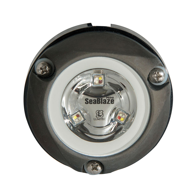 Lumitec Zambezi Mini Surface Mount Underwater Light - White - Non-Dimming [101456] - Mealey Marine