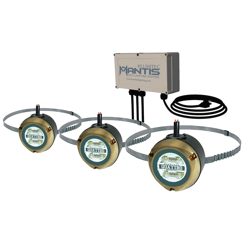 Lumitec Mantis Underwater Dock Lighting System - RGBW Full-Color [101525] - Mealey Marine