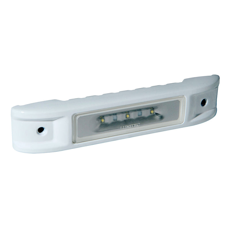 Lumitec Ibiza LED Engine Room Light - Non-Dimming White - White Finish [101520] - Mealey Marine