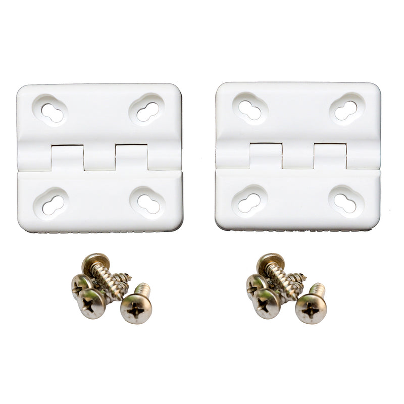 Cooler Shield Replacement Hinge f/Coleman  Rubbermaid Coolers - 2 Pack [CA76312] - Mealey Marine