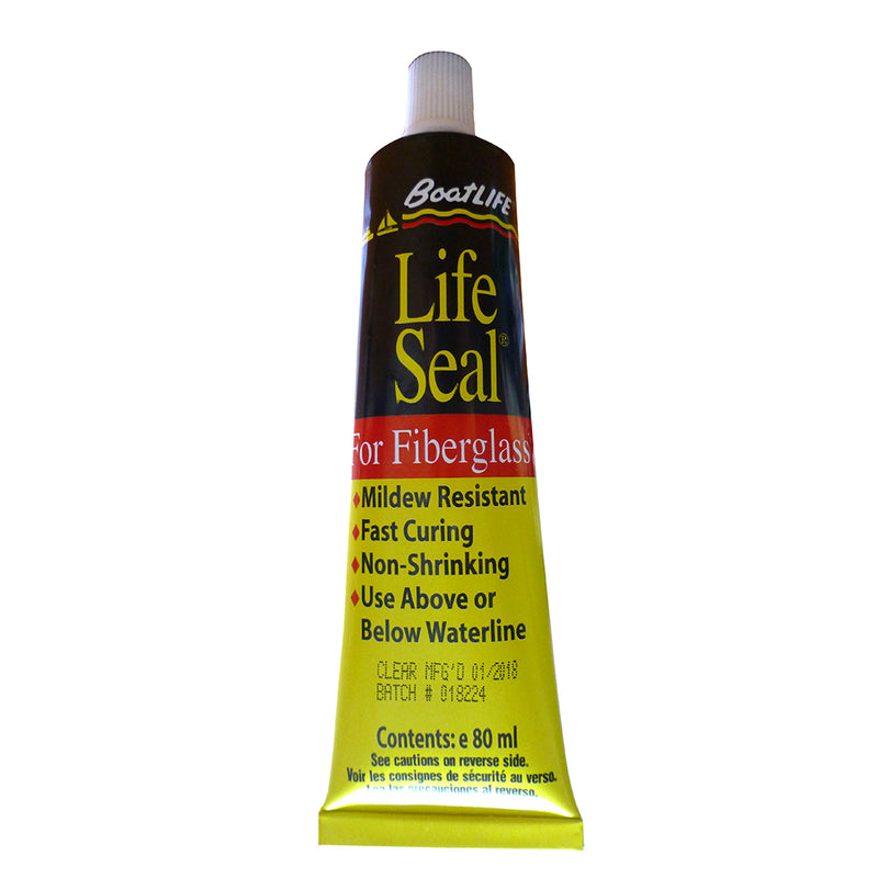 BoatLIFE LifeSeal Sealant Tube 2.8 FL. Oz - Clear [1160] - Mealey Marine