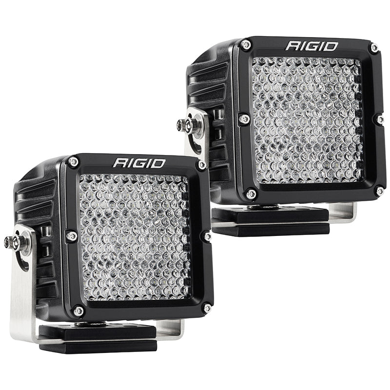 RIGID Industries D-XL PRO Diffused - Pair - Black [322313] - Mealey Marine