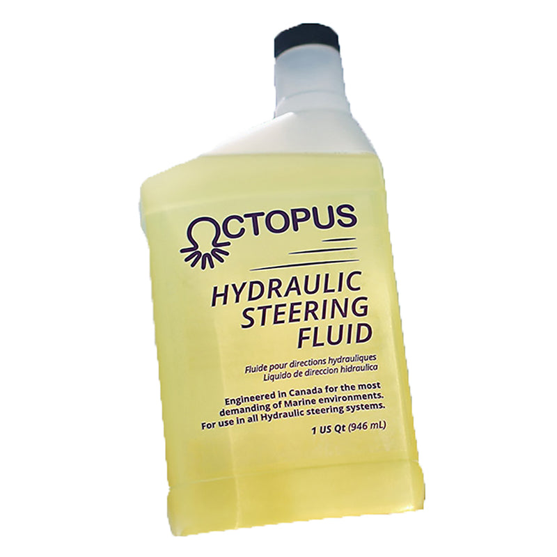 Octopus Hydraulic Steering Fluid - Quart [OCTOIL1USQ] - Mealey Marine