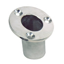 Whitecap Flush Mount Flag Pole Socket - Stainless Steel - 1-1/4" ID [6170] - Mealey Marine