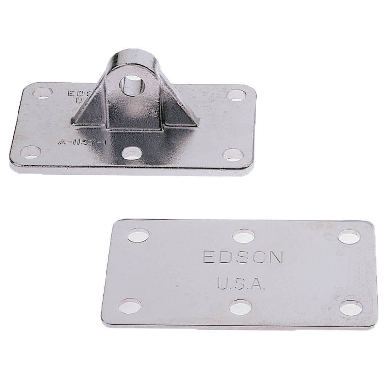 Edson Pivot Bracket w/Backing Plate [992-35] - Mealey Marine