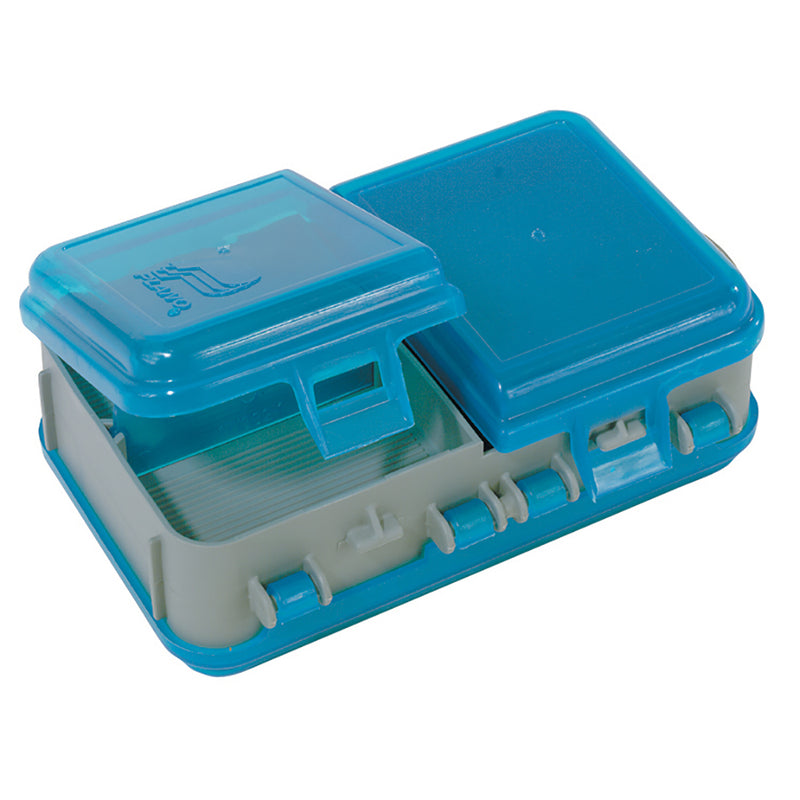 Plano Double-Sided Adjustable Tackle Organizer Small - Silver/Blue [171301] - Mealey Marine