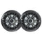 FUSION EL-FL651SPG EL Series Full Range Shallow Mount Marine Grey Speakers - 6.5" w/ LED Lights [010-02080-20] - Mealey Marine