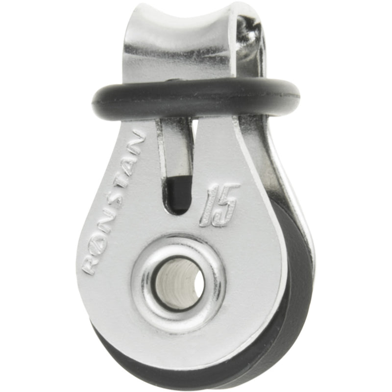 Ronstan Series 15 Ball Bearing Utility Block - Single Block, Loop Head [RF15101] - Mealey Marine