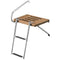 Whitecap Teak Swim Platform w/2-Step Telescoping Ladder f/Boats w/Outboard Motors [68900] - Mealey Marine