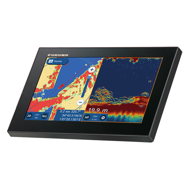 Furuno GP1971F 9" GPS/Chartplotter/Fishfinder 50/200, 600W, 1kW, Single Channel  CHIRP [GP1971F] - Mealey Marine