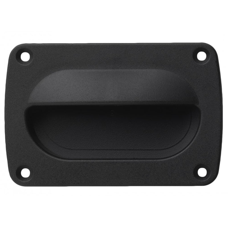 Whitecap Nylon Flush Pull - Large - Black [3364BC] - Mealey Marine