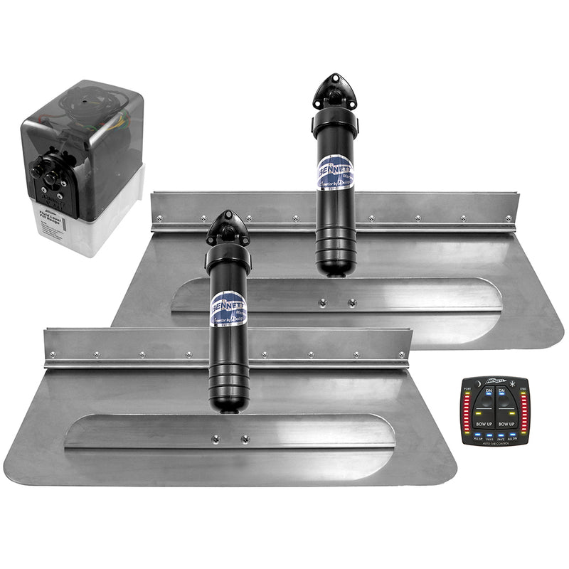 Bennett 2412ATP 24 x 12 Hydraulic Trim Tabs w/ATP [2412ATP] - Mealey Marine