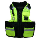 First Watch AV-800 Pro 4-Pocket Vest (USCG Type III) - Hi-Vis Yellow/Black - S/M [AV-800-HV-S/M] - Mealey Marine