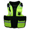 First Watch AV-800 Pro 4-Pocket Vest (USCG Type III) - Hi-Vis Yellow/Black - L/XL [AV-800-HV-L/XL] - Mealey Marine