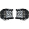 RIGID Industries D-SS Series PRO Spot Surface Mount - Pair - Black [262213] - Mealey Marine