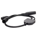 Raymarine Adapter Cable - 25-Pin to 9-Pin  8-Pin - Y-Cable to DownVision  CP370 Transducer to Axiom RV [A80494] - Mealey Marine