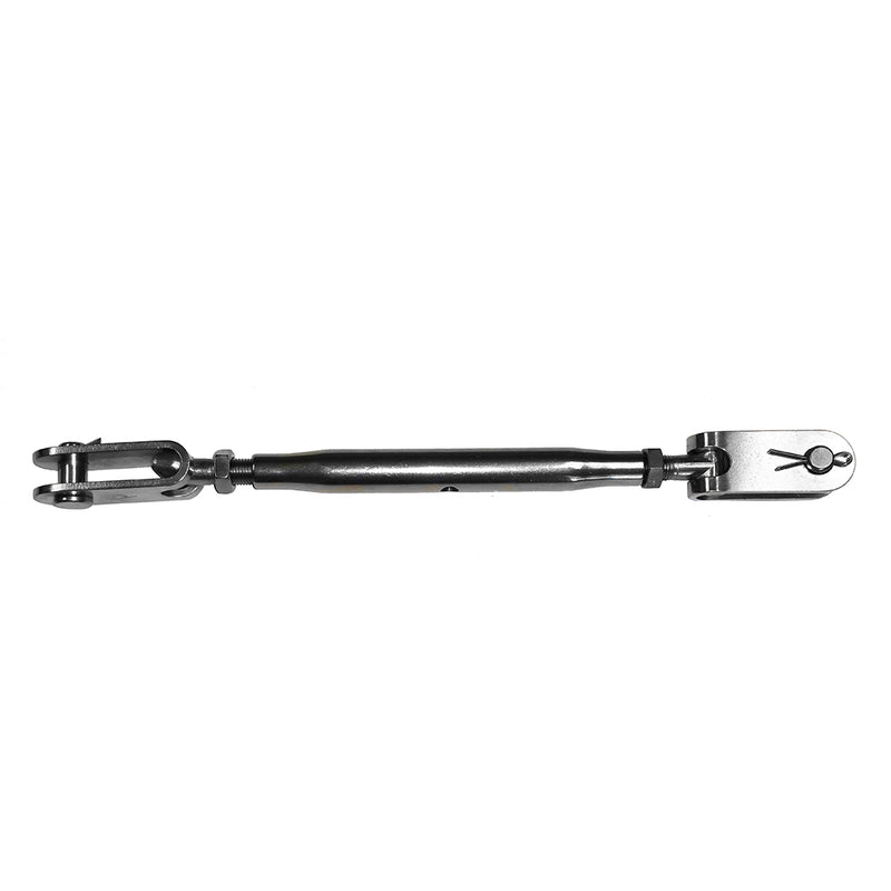 C. Sherman Johnson Jaw/Jaw Tubular Turnbuckle T-Style 3/8-24 Thread [06-110] - Mealey Marine