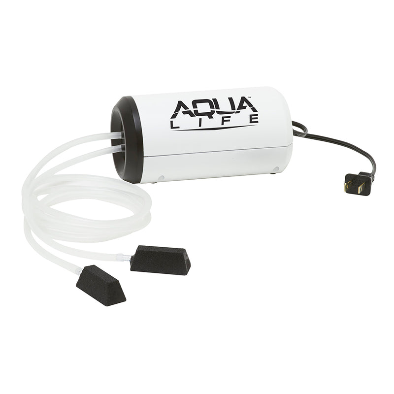 Frabill Aqua-Life Aerator Dual Output 110V Greater Than 25 Gallons [14211] - Mealey Marine