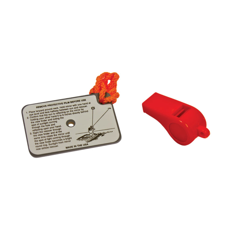 Orion Whistle/Mirror Kit [744] - Mealey Marine