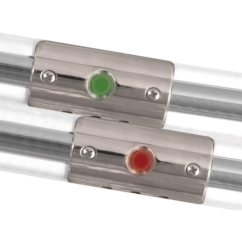 TACO Rub Rail Mounted Navigation Lights for Boats Up To 30 - Port  Starboard Included [F38-6602-1] - Mealey Marine