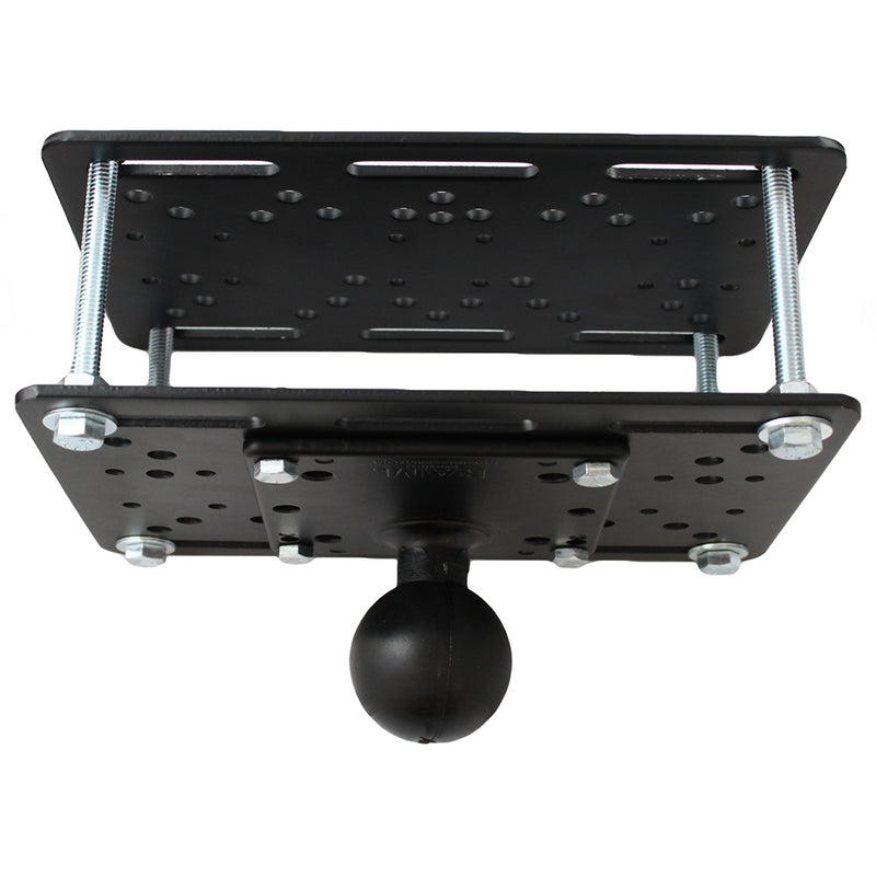 RAM Mount Forklift Overhead Guard Plate w/D Size 2.25" Ball [RAM-335-D-246] - Mealey Marine