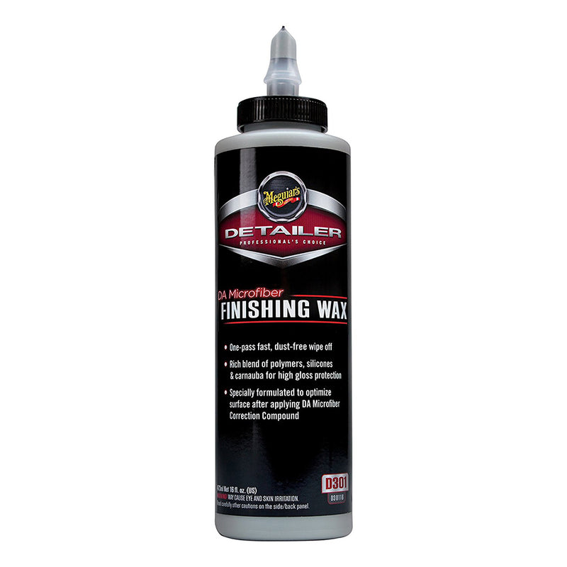 Meguiars DA Microfiber Finishing Wax - 16oz *Case of 6* [D30116CASE] - Mealey Marine