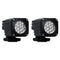 RIGID Industries Ignite Surface Mount Diffused - Pair - Black [20541] - Mealey Marine