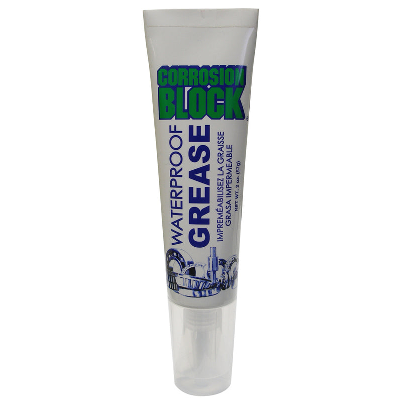 Corrosion Block High Performance Waterproof Grease - 2oz Tube - Non-Hazmat, Non-Flammable  Non-Toxic [25002] - Mealey Marine