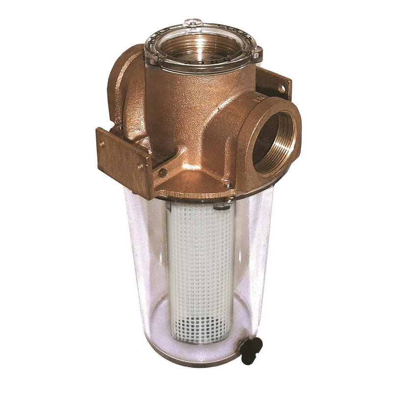 GROCO ARG-750 Series 3/4" Raw Water Strainer w/Non-Metallic Plastic Basket [ARG-750-P] - Mealey Marine