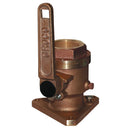 GROCO 3/4" Bronze Flanged Full Flow Seacock [BV-750] - Mealey Marine