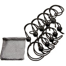 Whitecap Jaw Bungee - 12" Elastic Cord w/1" Jaw Ball - 10-Pack [JB-100716B] - Mealey Marine