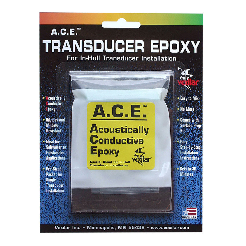 Vexilar A.C.E. Transducer Epoxy [ACE001] - Mealey Marine