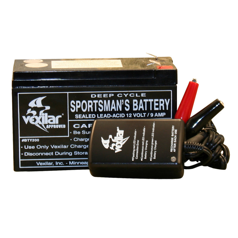 Vexilar Battery  Charger [V-120] - Mealey Marine