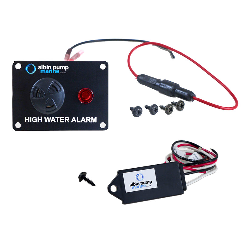 Albin Pump Digital High Water Alarm - 12V [01-69-041] - Mealey Marine