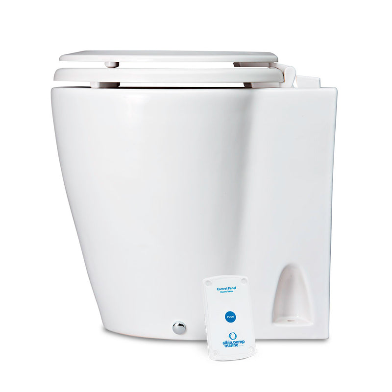 Albin Pump Marine Design Marine Toilet Standard Electric - 12V [07-02-043] - Mealey Marine