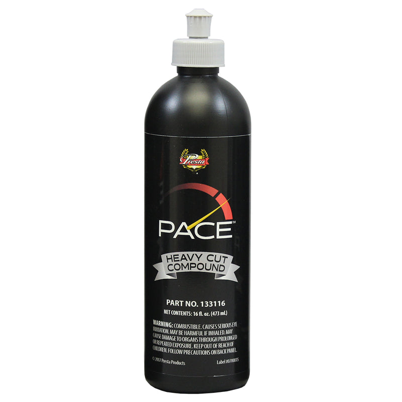 Presta PACE Heavy Cut Compound - 16oz [133116] - Mealey Marine