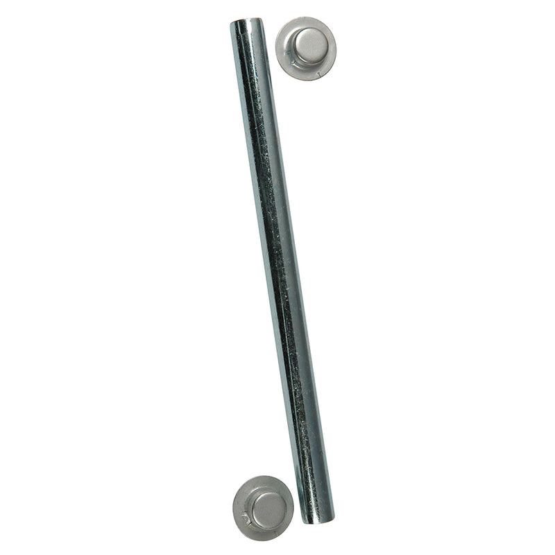 C.E. Smith Package Roller Shaft 1/2" x 6-1/4" w/Cap Nuts - Zinc [10701A] - Mealey Marine