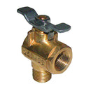 GROCO 1/2" NPT 90 Bronze Fuel Valve [FV-590] - Mealey Marine