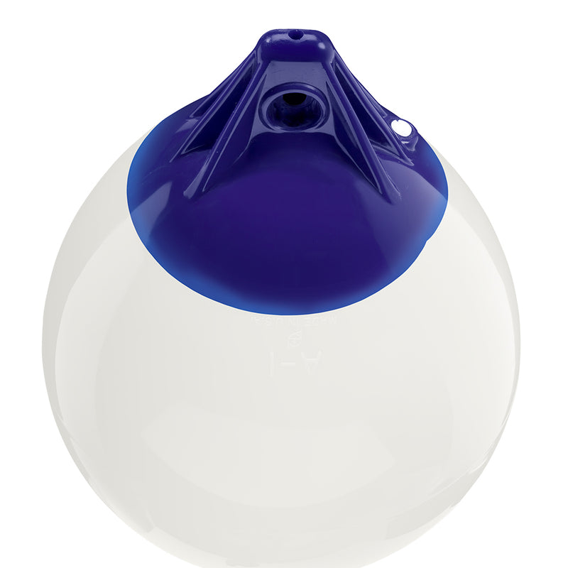 Polyform A Series Buoy A-1 - 11" Diameter - White [A-1 WHITE] - Mealey Marine