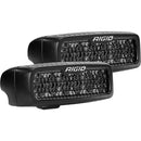 RIGID Industries SR-Q Series PRO Spot Diffused Midnight Surface Mount - Pair [905513BLK] - Mealey Marine