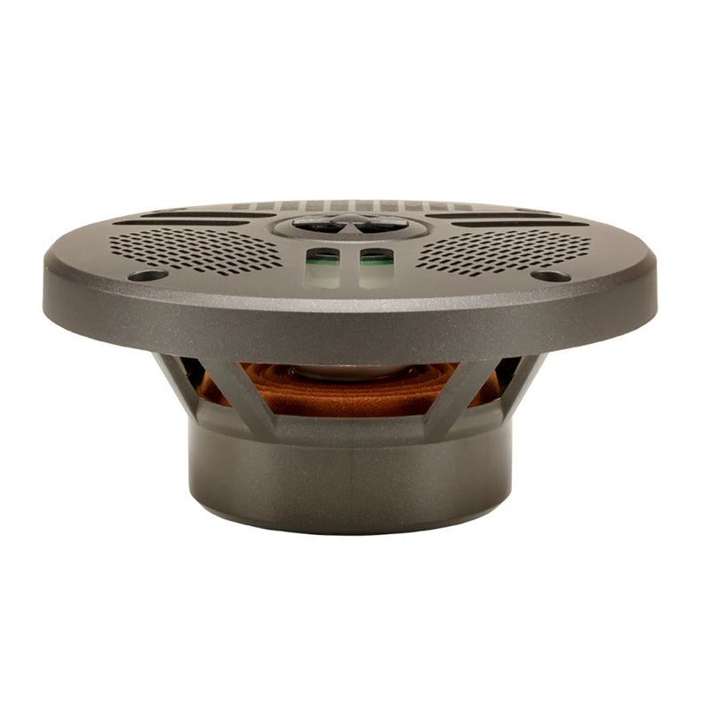 Poly-Planar 5" 2-Way LED Self Draining Spa Speaker - Dark Gray [MA4052LG1] - Mealey Marine