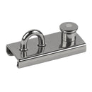 Schaefer T-Track Stainless Steel Slider 1" x 1/8" Lined [17-59] - Mealey Marine