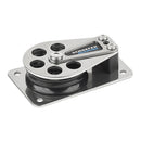 Schaefer Series 5 Flat Base Cheek Block - Stainless Steel Cheeks [505-11] - Mealey Marine