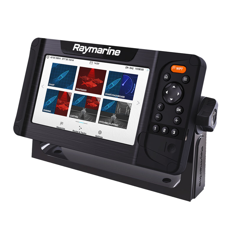 Raymarine Element 7 HV Combo w/HV-100 Transducer  Nav+ US  Canada Chart [E70532-05-NAG] - Mealey Marine