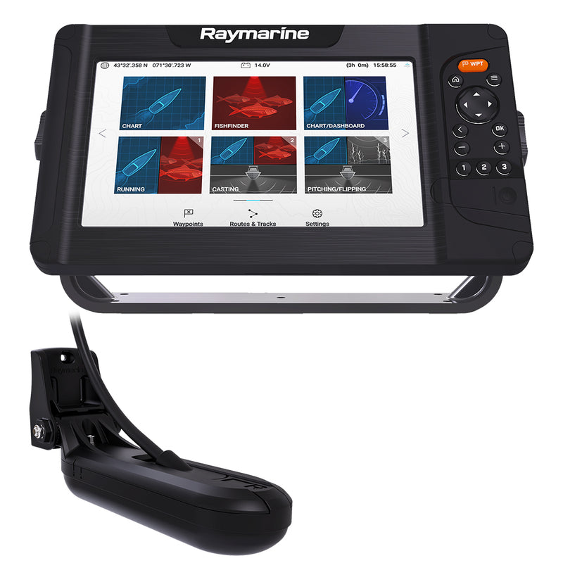 Raymarine Element 9 HV Combo w/HV-100 Transducer [E70534-05] - Mealey Marine