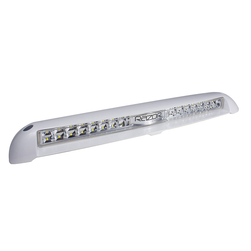 Lumitec Razor Light Bar -Flood - Flush Mount - White [101586] - Mealey Marine