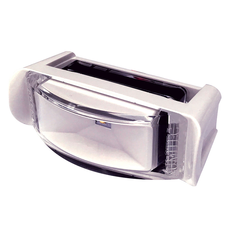 Lumitec Contour Series Inset Navigation Light - Stern White [101576] - Mealey Marine