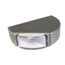 Lumitec Surface Mount Navigation Light - Classic Aluminum - Starboard Green [101578] - Mealey Marine