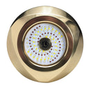 Lumitec Typhoon Underwater Bronze Thru-Hull LED Light - White/Blue [101448] - Mealey Marine