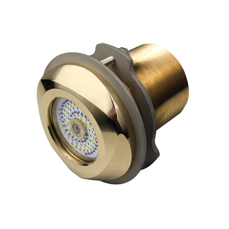 Lumitec Typhoon Underwater Bronze Thru-Hull LED Light - RGBW Spectrum [101449] - Mealey Marine